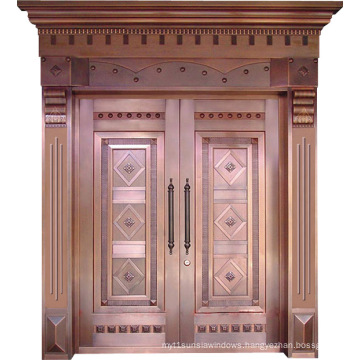 Woodwin New Design Top Quality Handwork Pure Copper Door